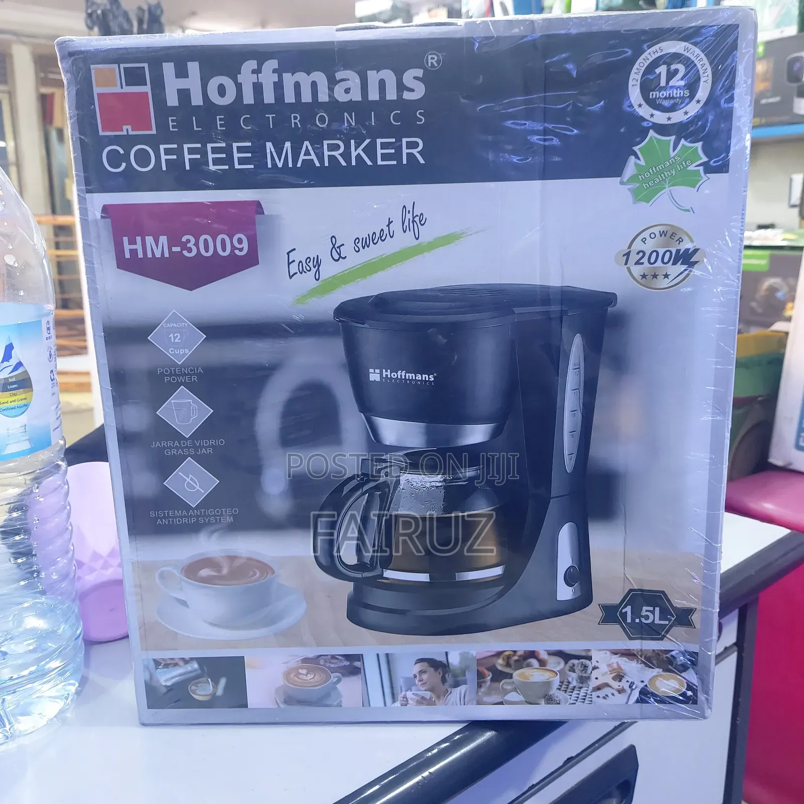 Hoffman Coffee Maker 1.5l