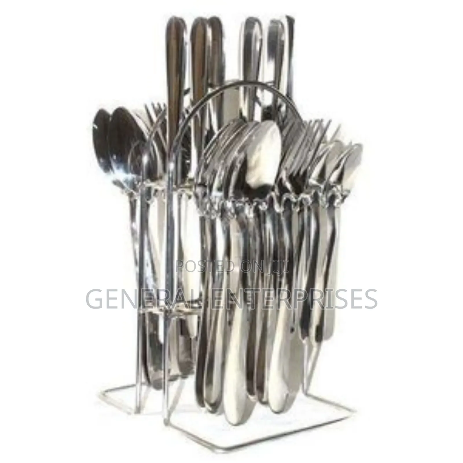 24-Piece Stainless Steel Cutlery Set