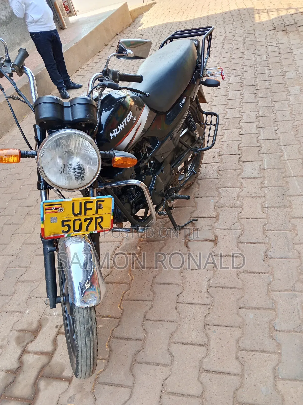 Hero Hunter 125 2018 Black