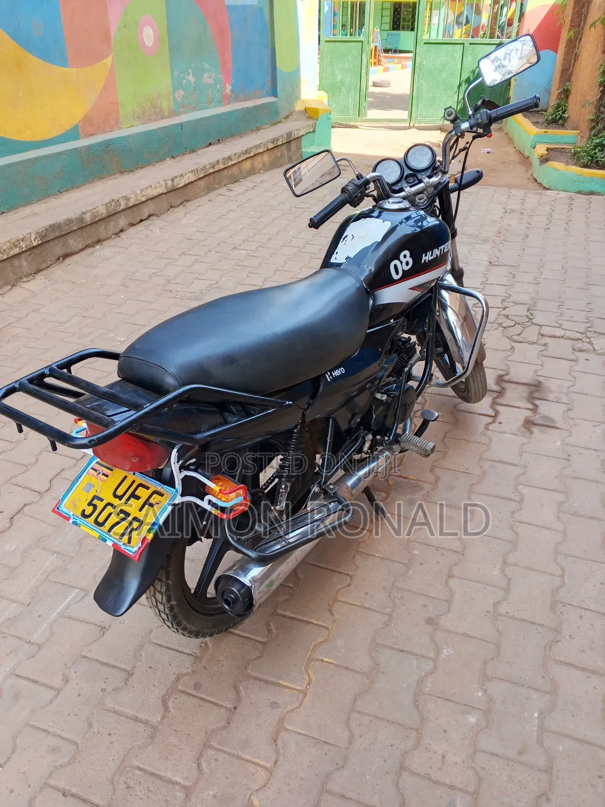 Hero Hunter 125 2018 Black