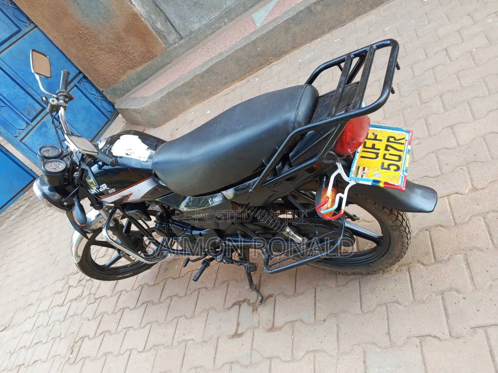 Hero Hunter 125 2018 Black