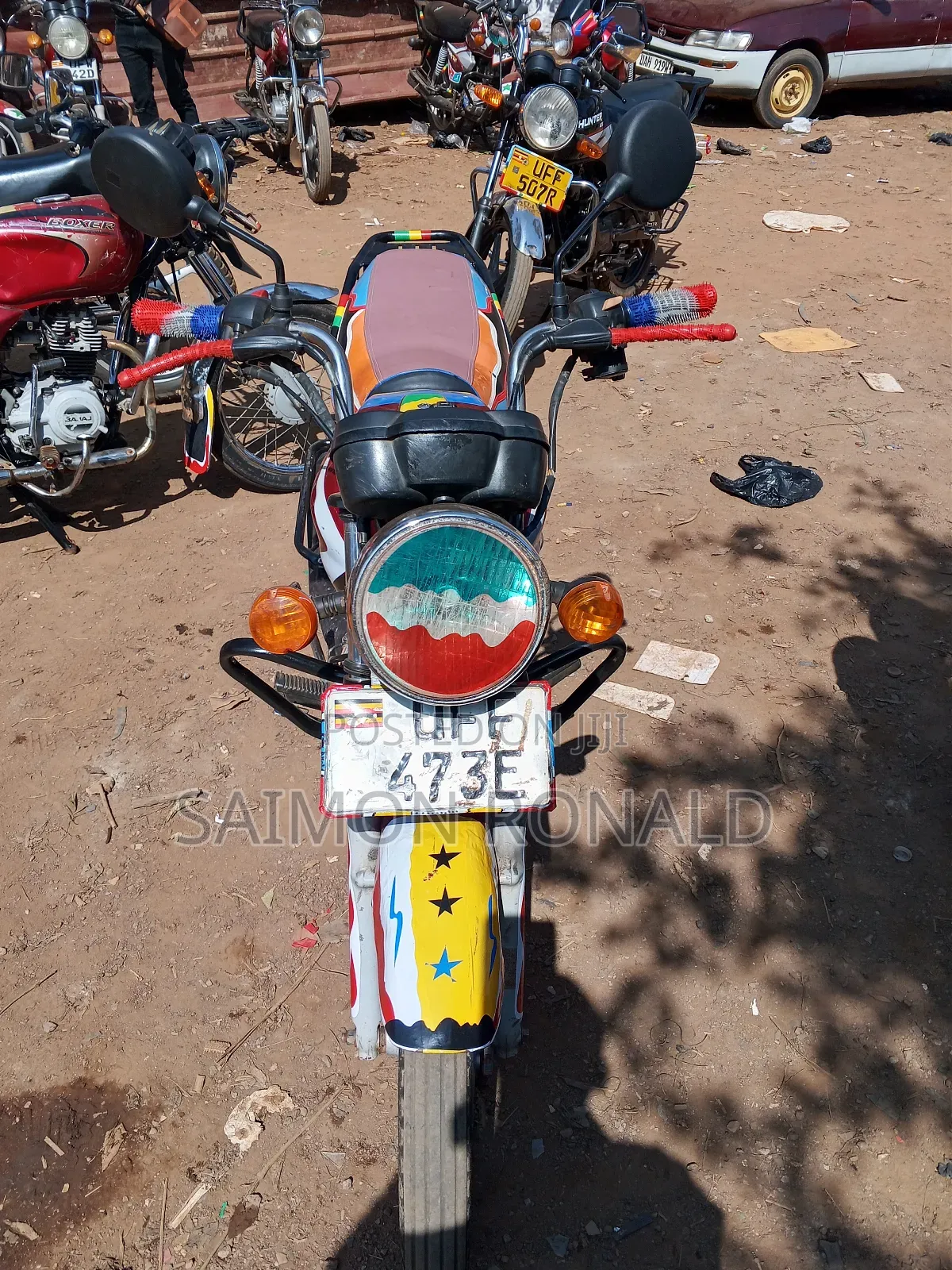 TVS HLX 125 2021 Red