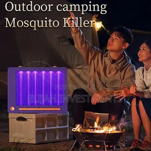 Rechargeable Portable Electric Shock Mosquito Killing Lamp.