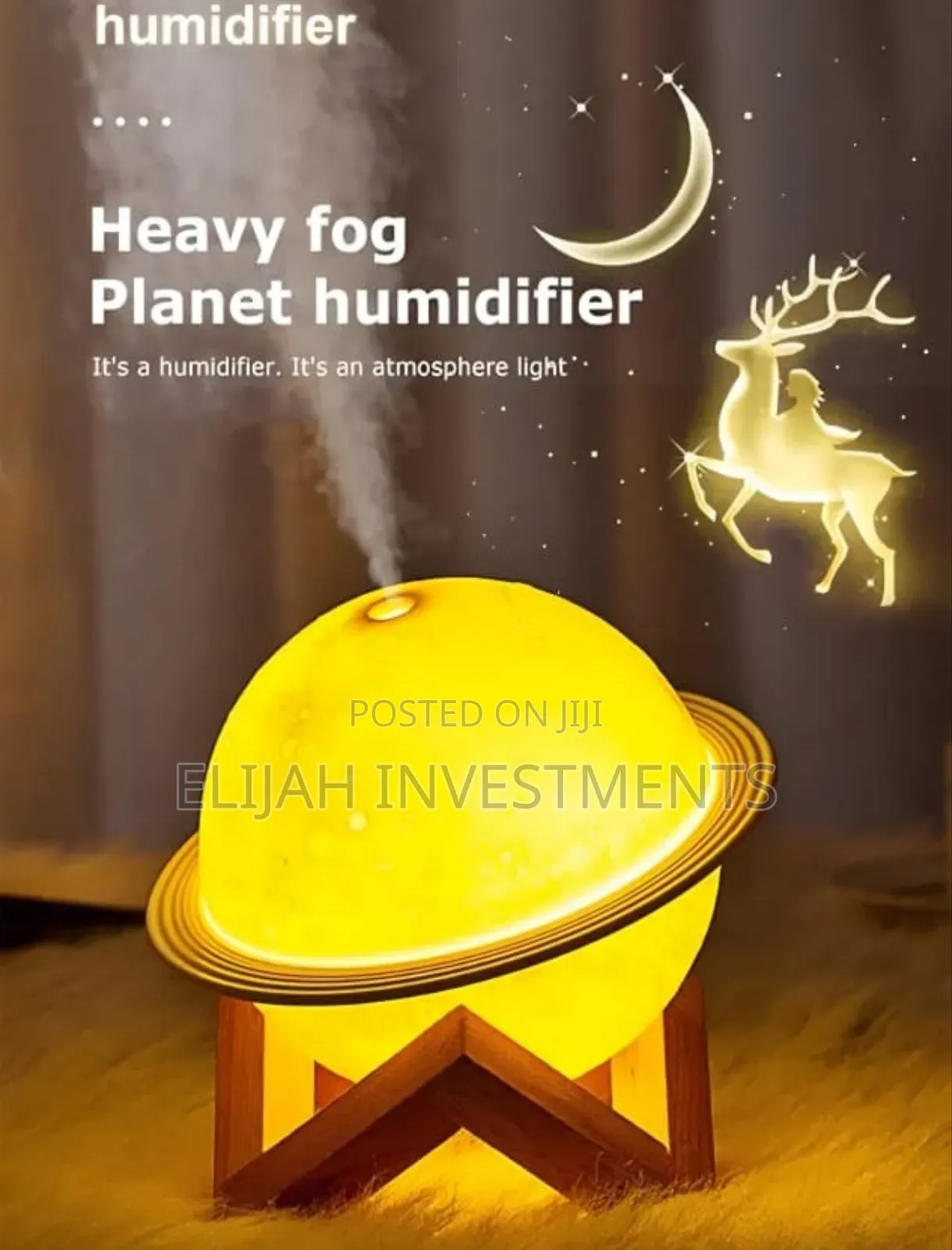 Jupiter-Shaped Air Humidifier.