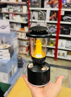 Portable "Lighthouse Camping Light Humidifier".