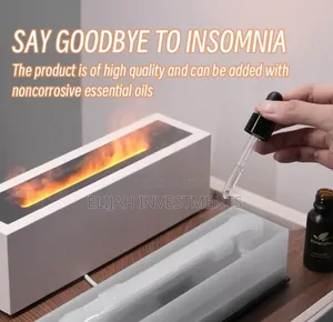 Flame Aromatherapy Humidifier Mult Colour