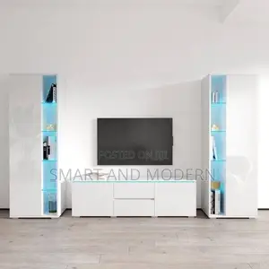 Tv Unit Tv | Modern Wooden Unit | With Storage | Hot Item