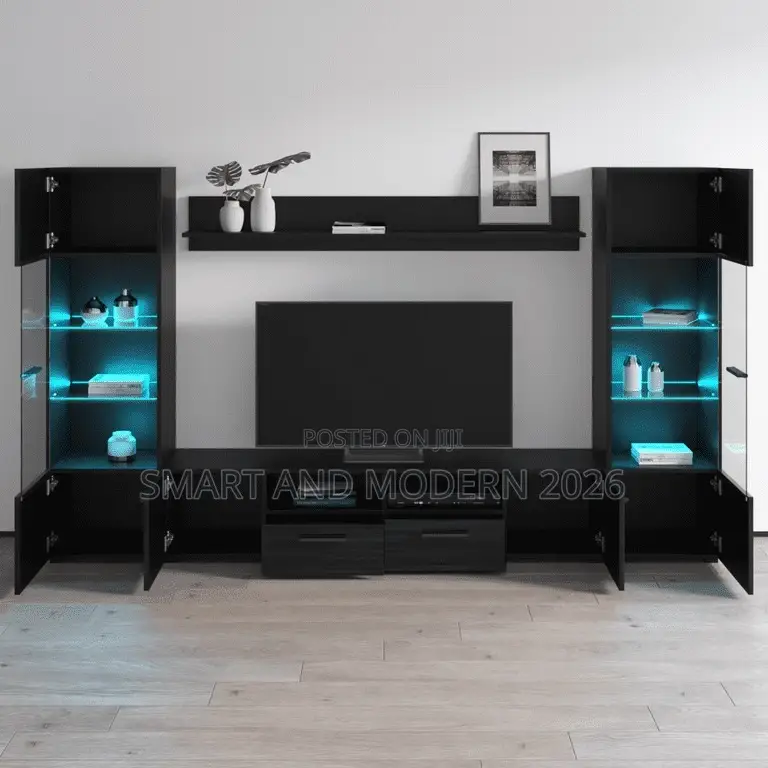 Wooden Tv Unit | Tv Unit Wall | Traditional Design | Free 