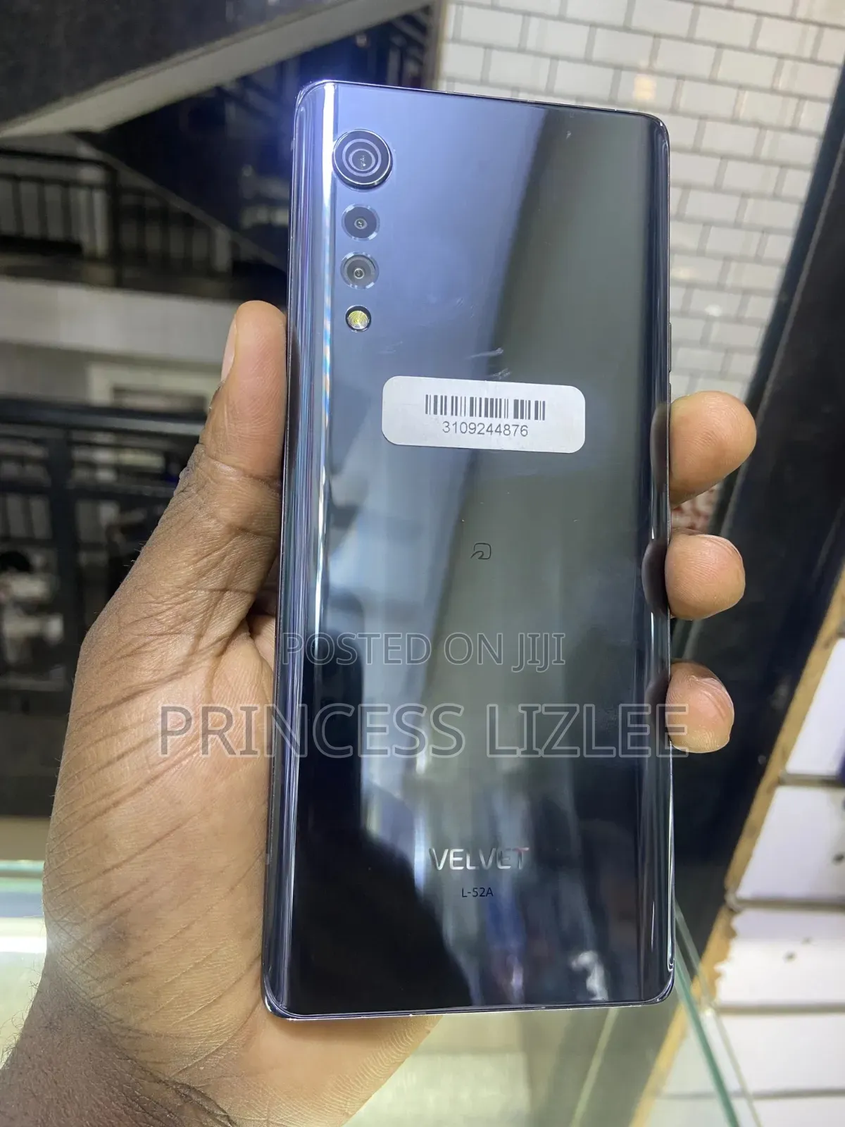 LG Velvet 5G 128 GB Gray