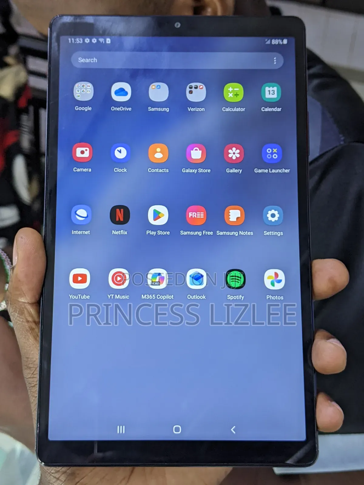 Samsung Galaxy Tab A7 Lite 32 GB Black