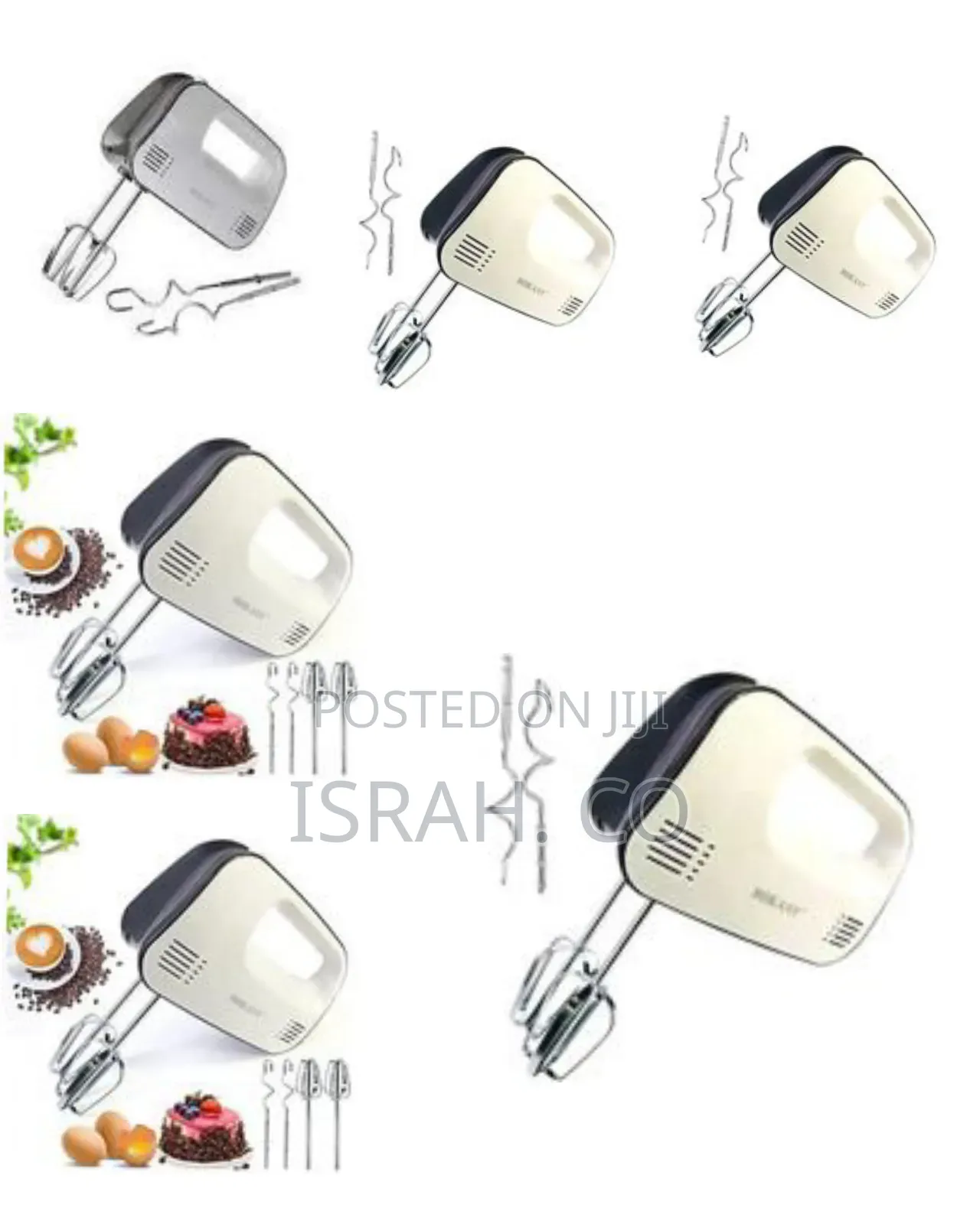 Sokany Hand Mixer Electric Power Handheld Dough Mixer for Baking Cake