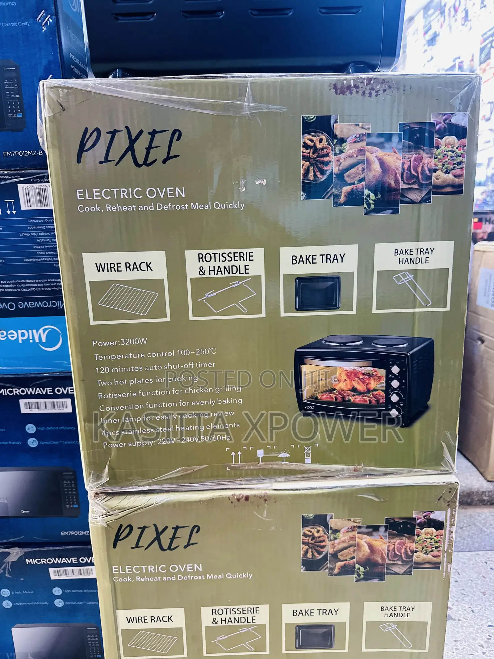 Pixel Electric Oven 45l