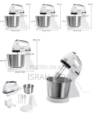 Sokany Portable Versatile 7 Speed Hand Mixer With Cake Stand Mixer