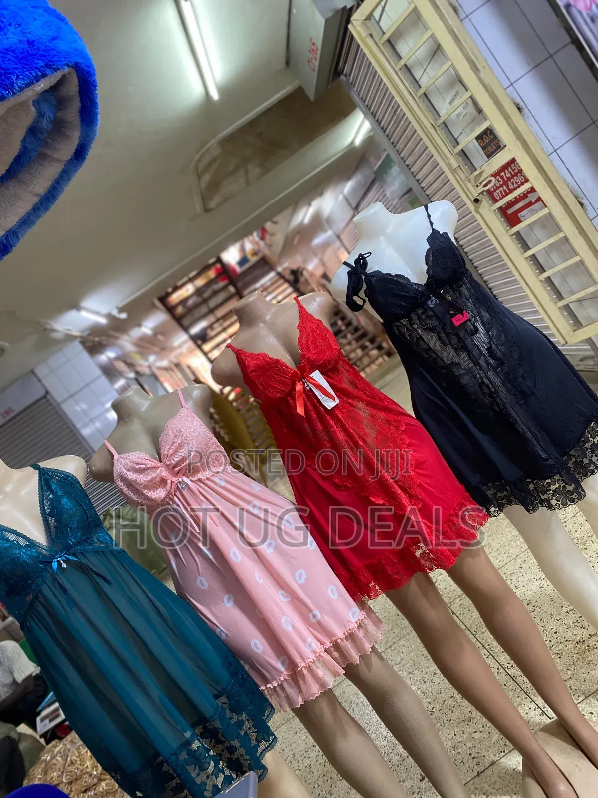 Ladies Night Wear Dress Lingerie -multiple Colors