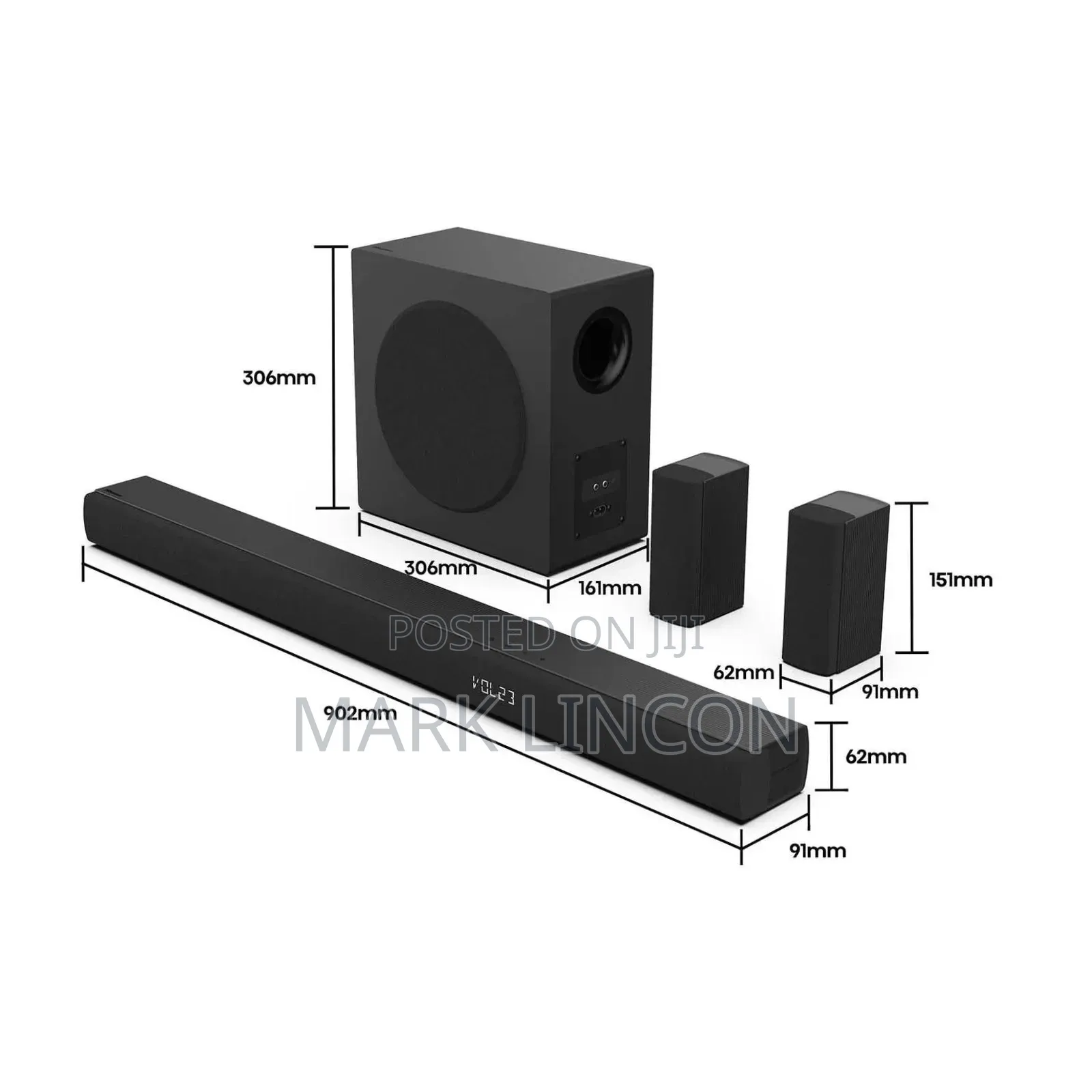 Hisense Hs5100 5.1 Channel Soundbar With Wireless