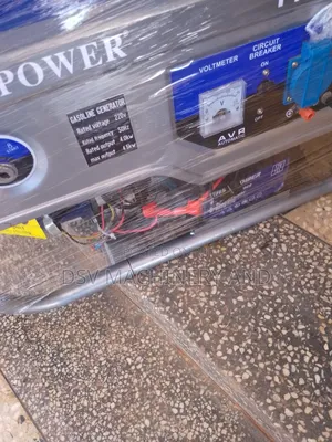 Easy Power4.5kw Output Petro Generator With Tyres Wheels and Key Start