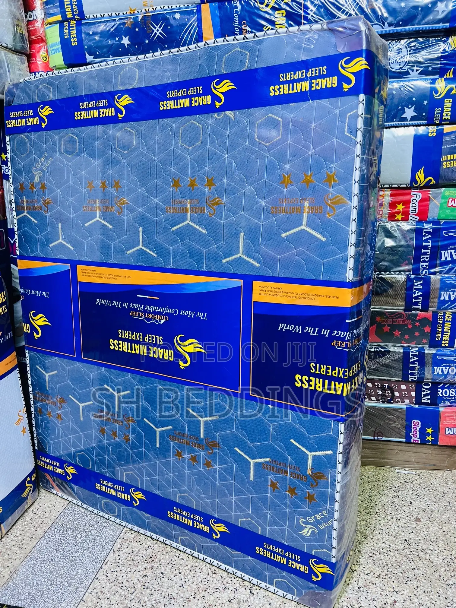 Mattress 5x6 8inches Fiber High Density