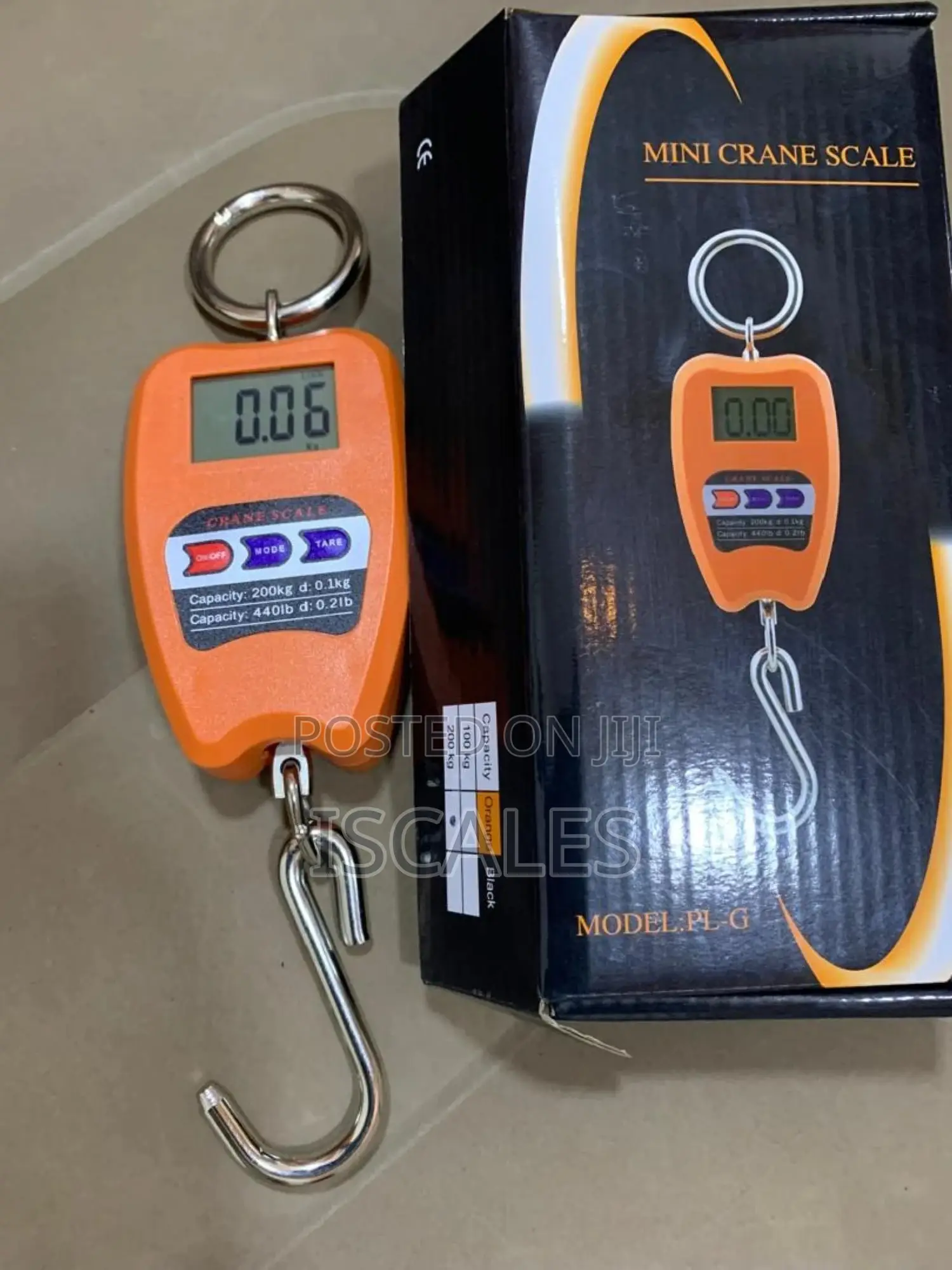 200kg Digital Crane Weighing Scale Accurate Weigh Crane Scale