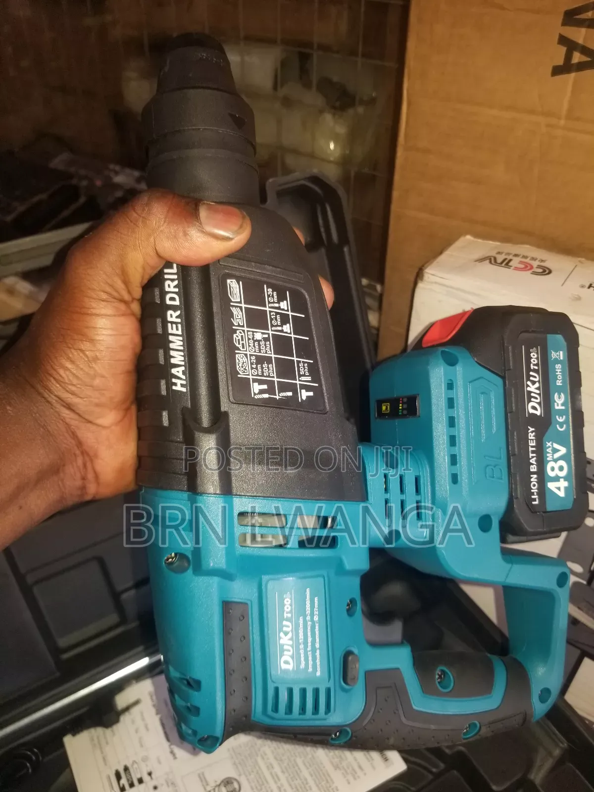 Hammer Cordless Big Drill Heavy