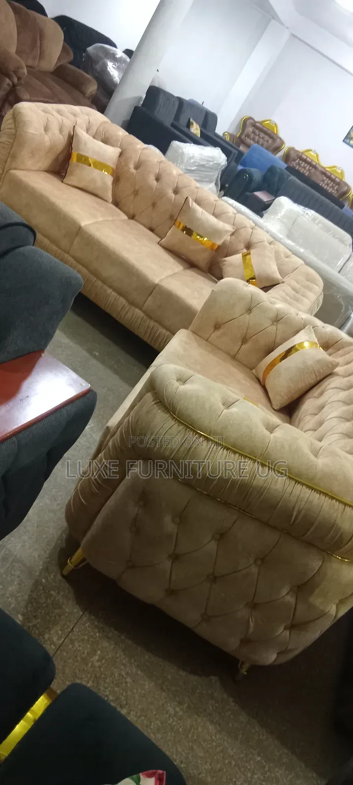 7seater Executive Sofa/Cream