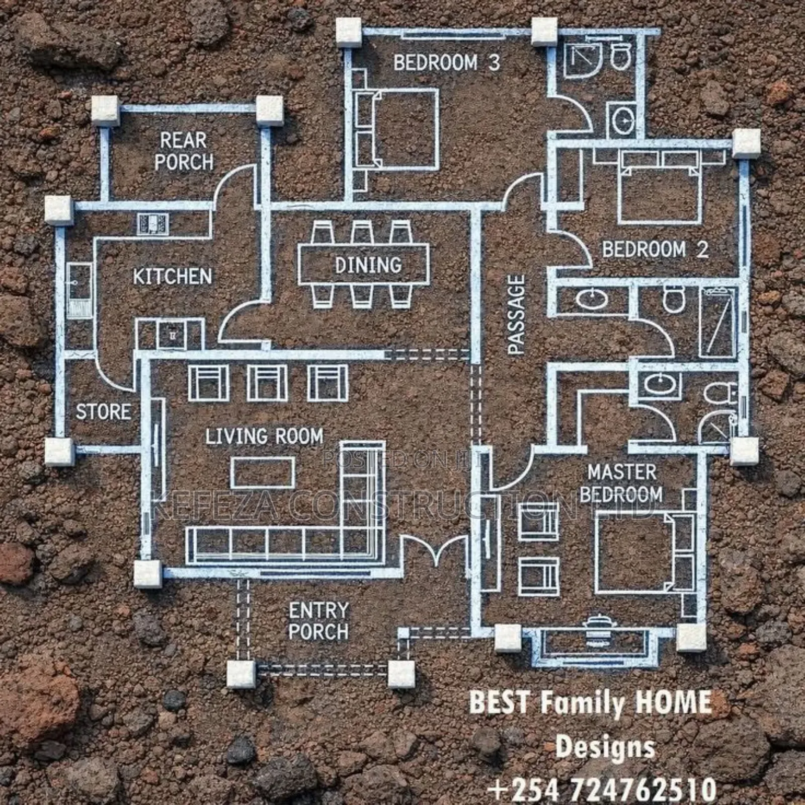 Ground Floor Plan Af Katikamu