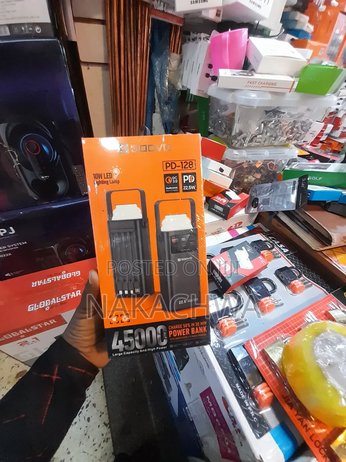 45000 Mah Power Bank With Lights
