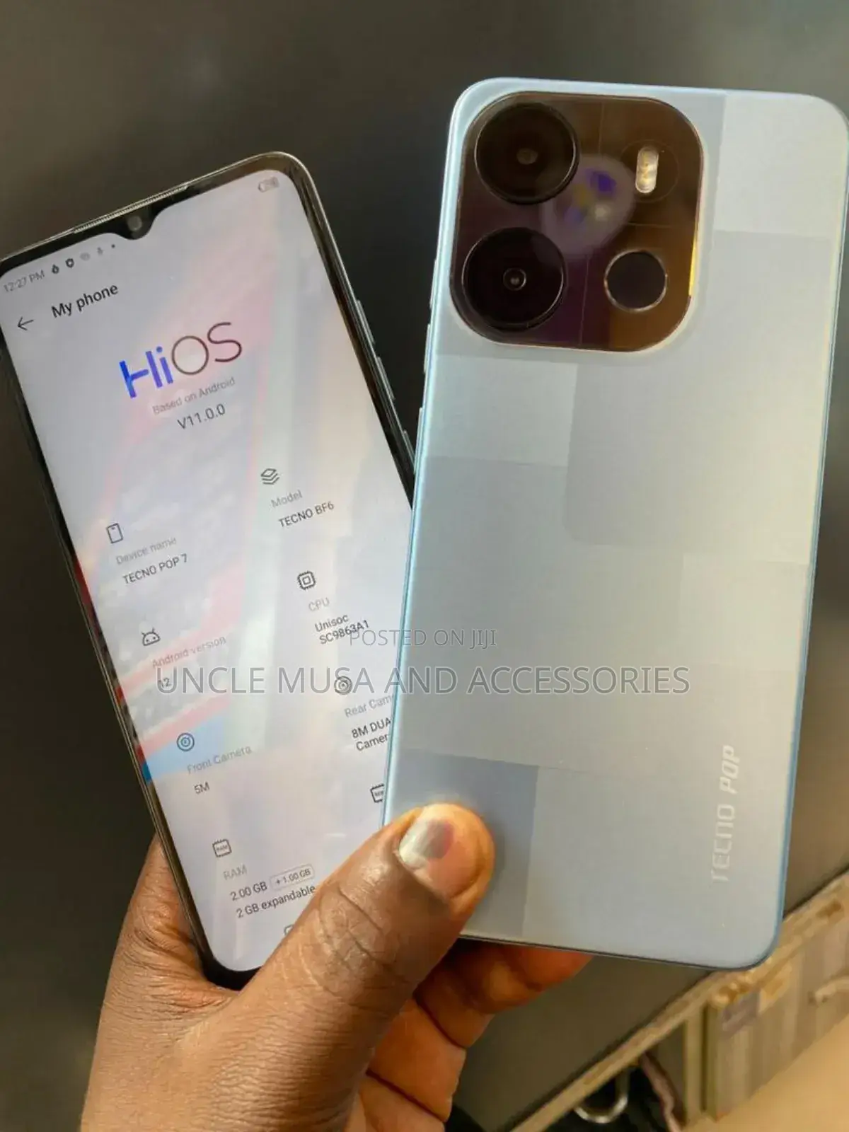 Tecno Pop 8 64 GB Blue