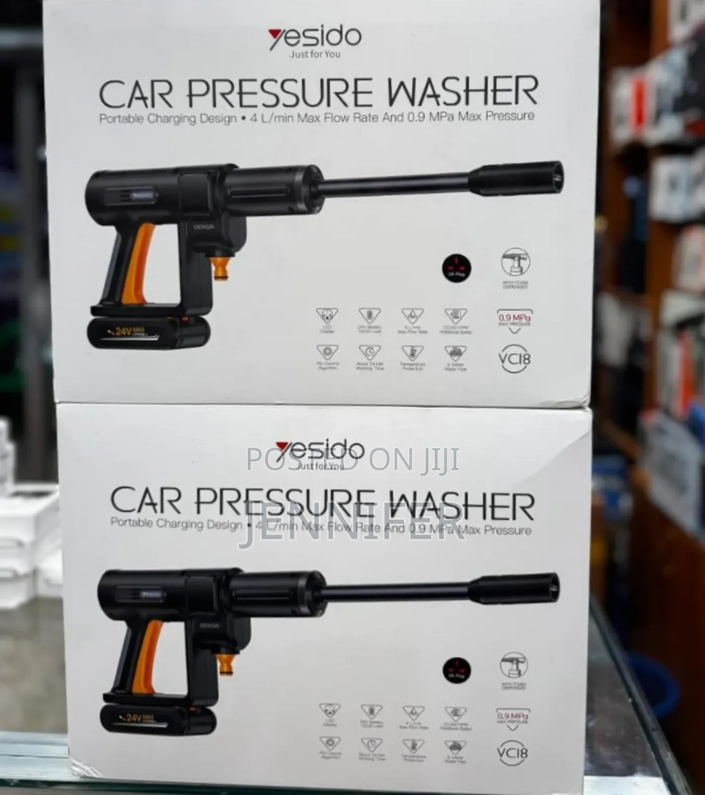 Yesido Vc18 Portable Car Pressure Washer.