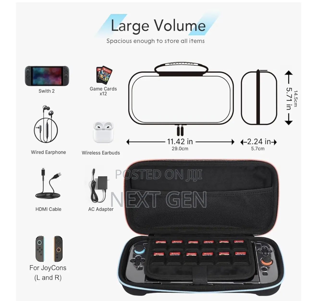 Nintendo Switch 2 Case and Screen Guard