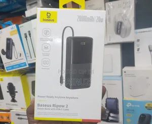 Baseus Bipow 2 Digital Display 20000mah Power Bank
