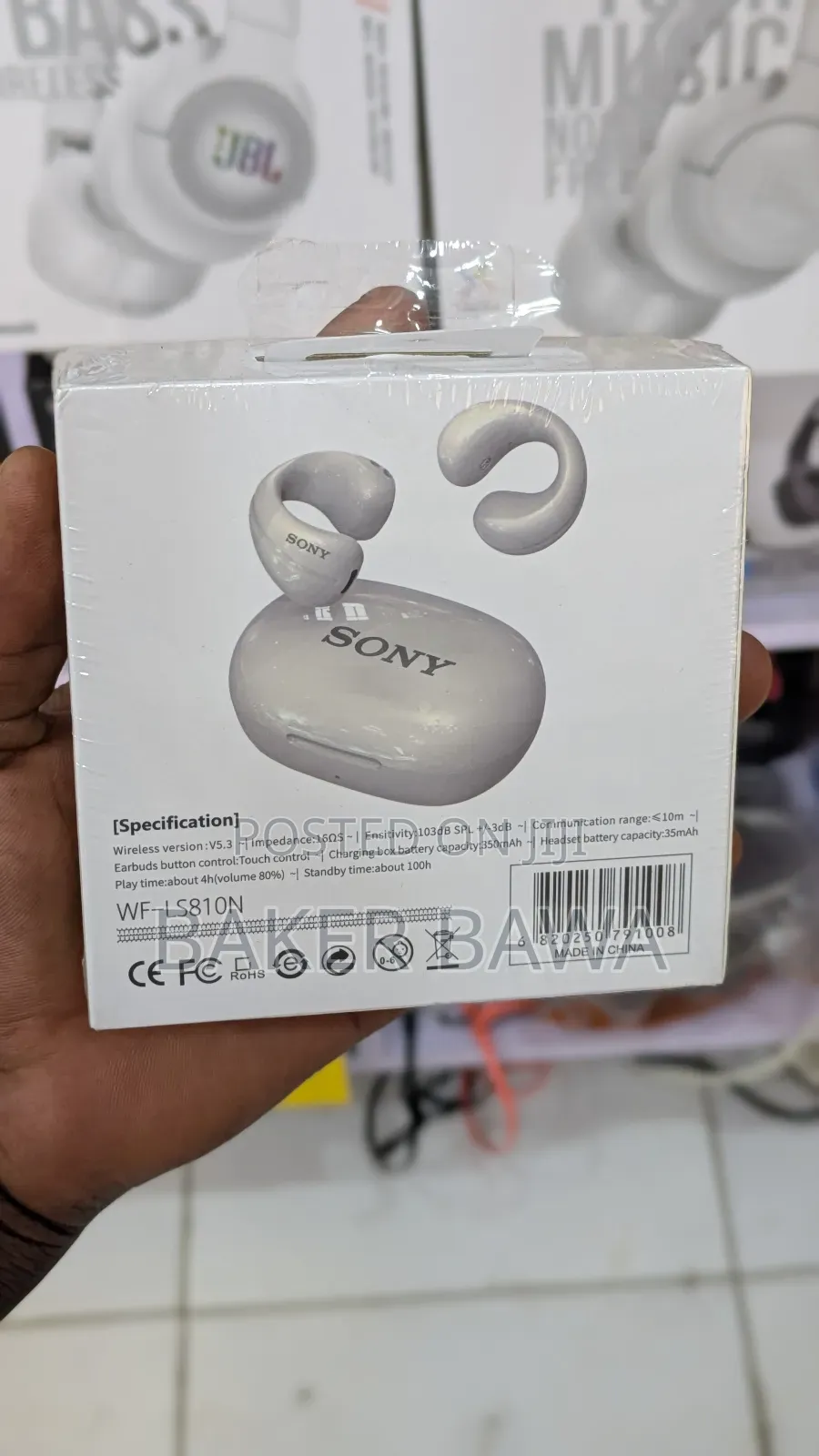 Sony Linkbuds Truly Wireless Open-Ear Earbuds.