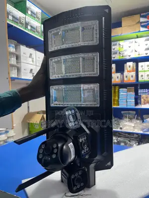 450w 2 in 1 Solar Camera Security Light