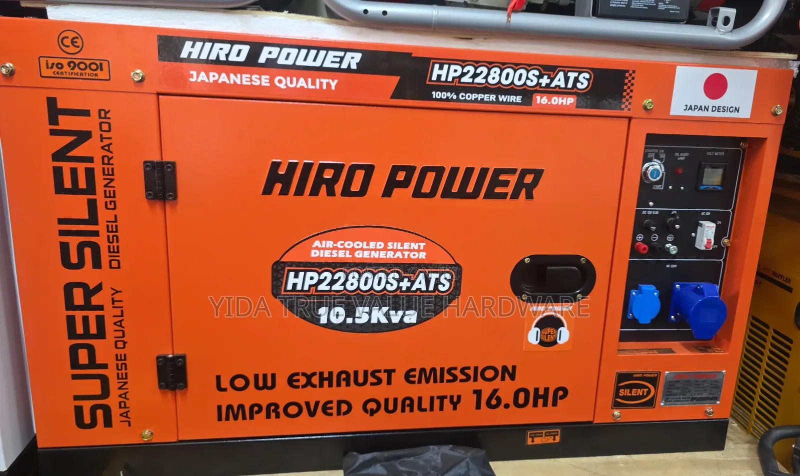 10kva Hiro Power Japan