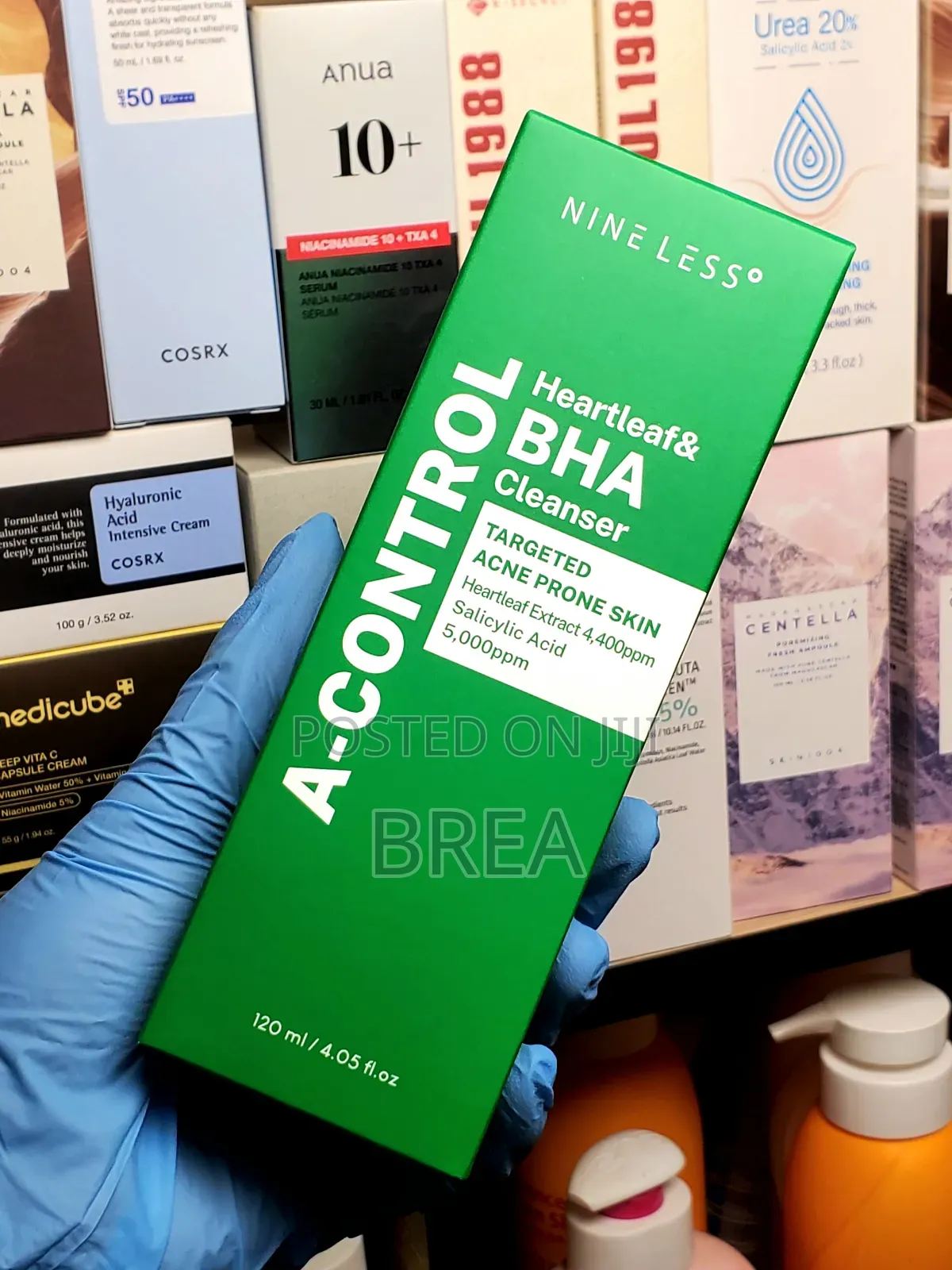 Nineless a Control Heartleaf and Bha Cleanser
