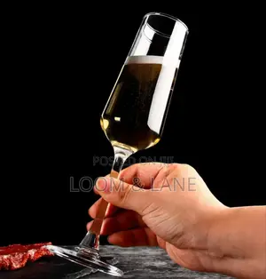 6pcs Elegant Champagne Flutes/Champagne Glasses