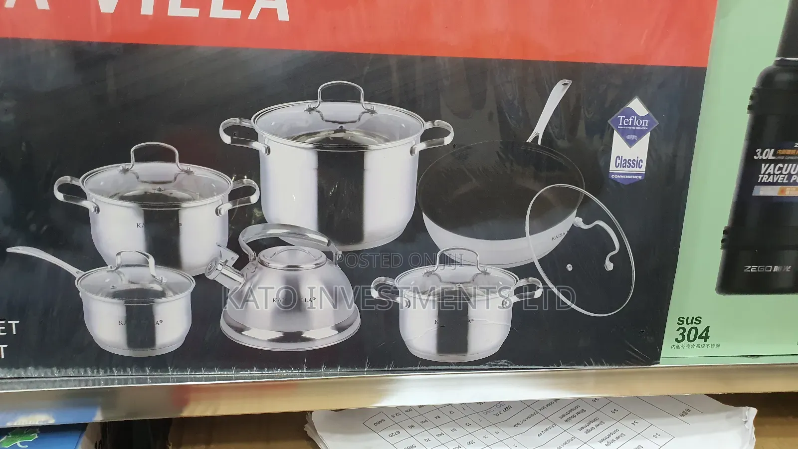 12 Pc Cooking Ware Set Kaisa Villa