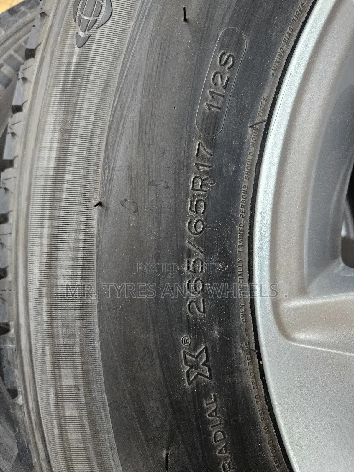 265 65 R17 Both Japan Rims N Japan Tires Type Is Michelin Just Order