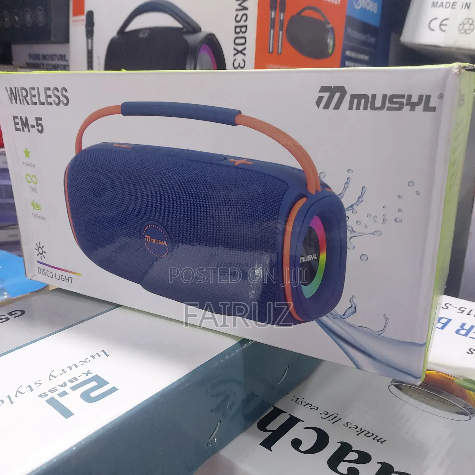 Super Heavy Bass Portable Bluetooth Speaker