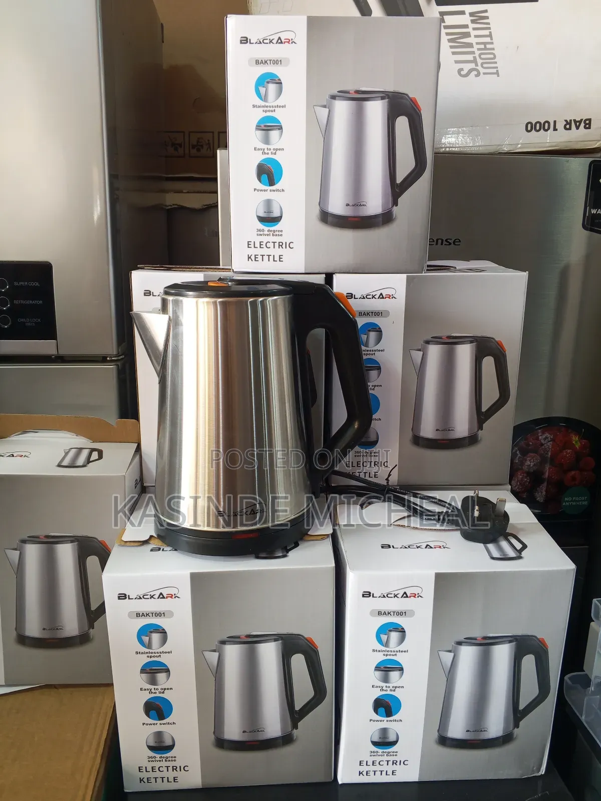 Black Ark Electric Kettles