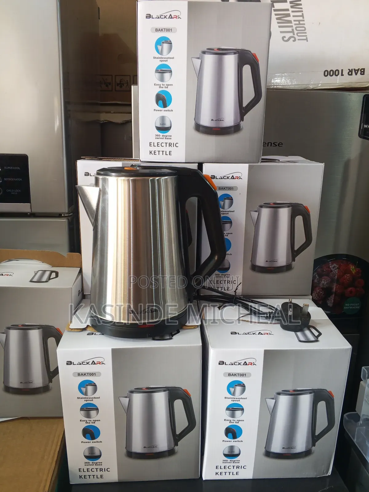 Black Ark Electric Kettles