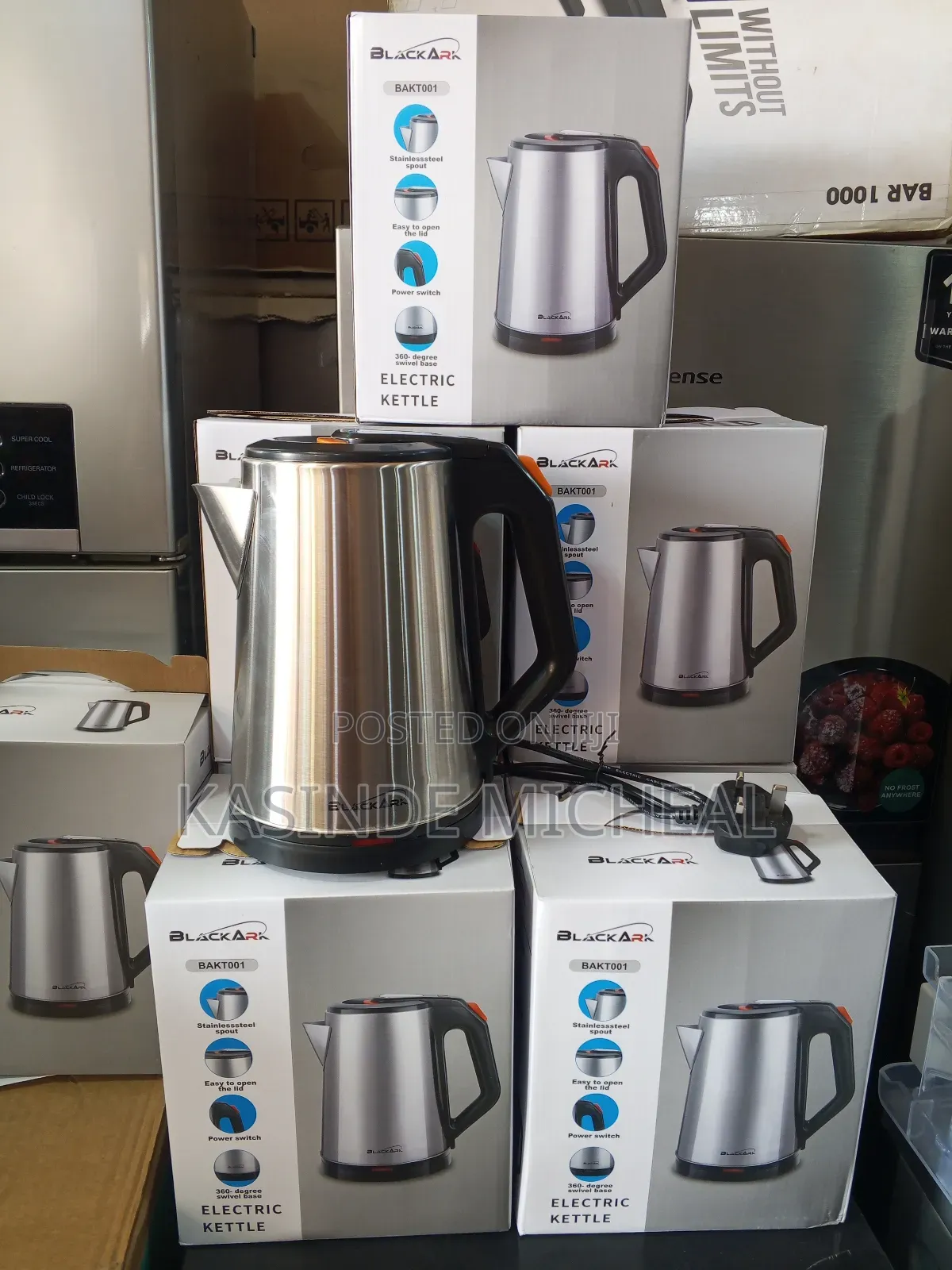 Black Ark Electric Kettles