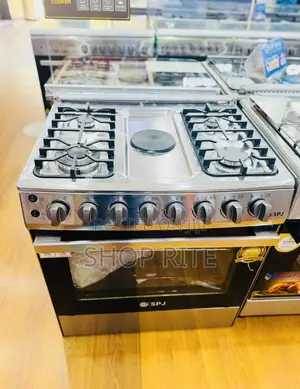 SPJ 4gas 1 Electric Stainless Steel 90/60 Cm Cooker