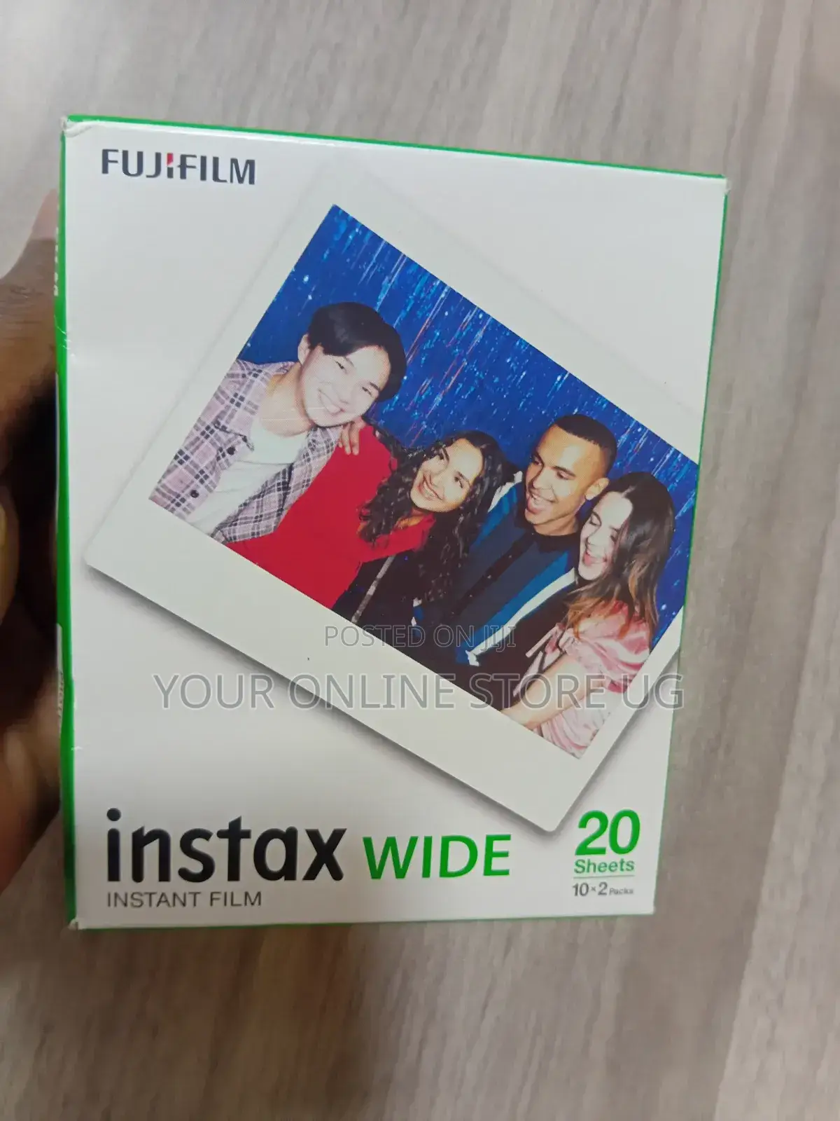 Fujifilm Instax Wide Instant Film – 20 Sheets (10x2 Packs)