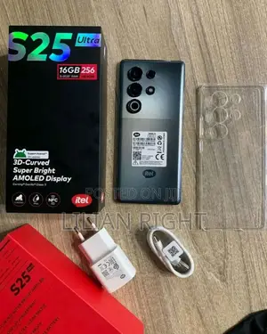 New Itel S25 Ultra 256 GB Black