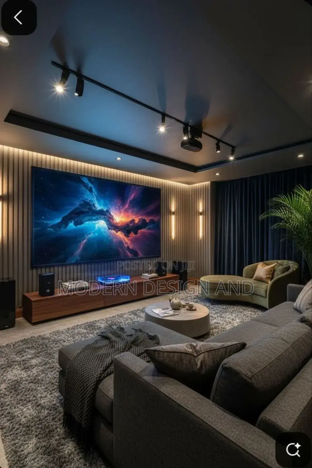 Wall Tv Unit and Home Interiors