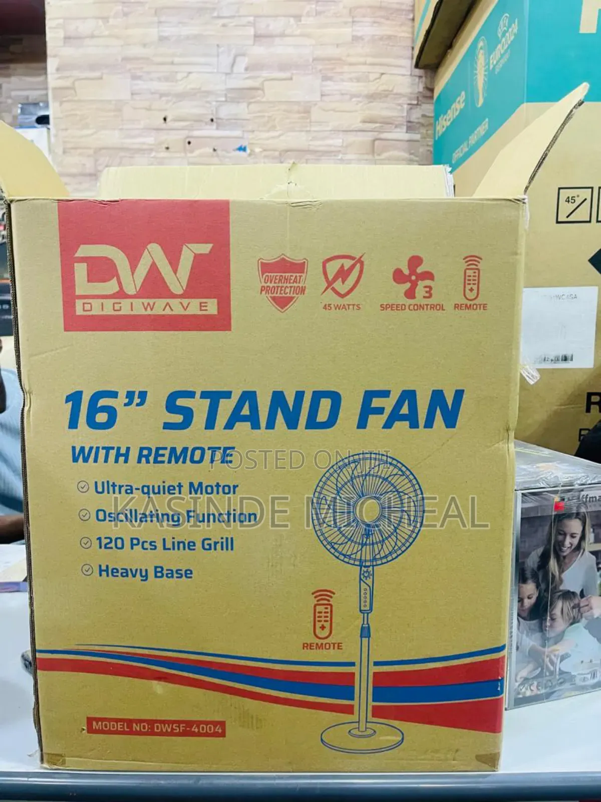 Digi Wave Stand Fan