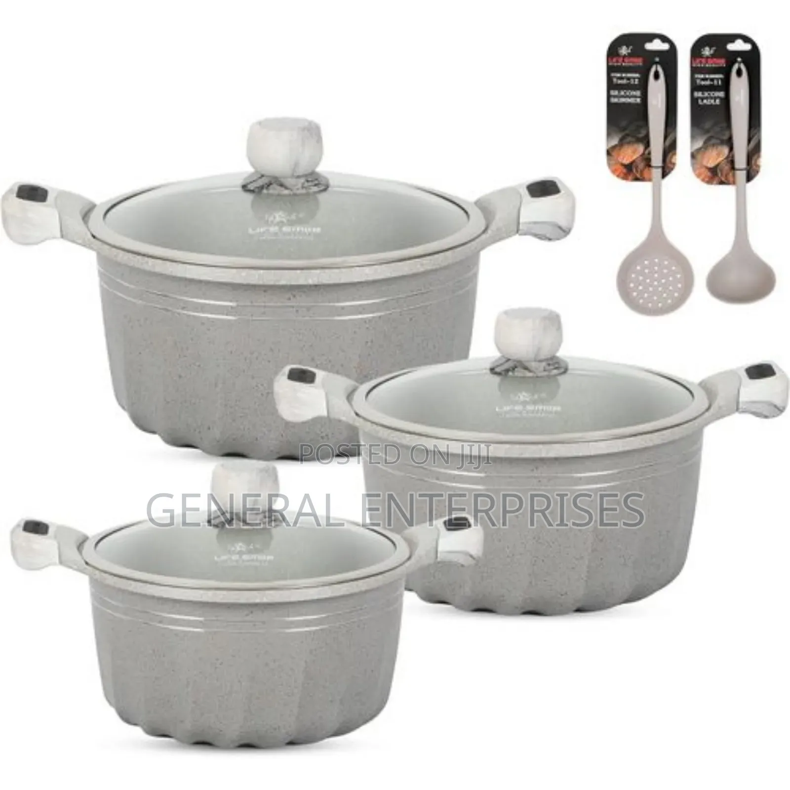 Life Smile Pots 8 Pieces