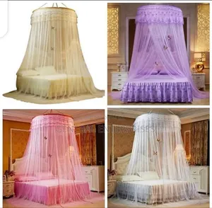 Purple Hanging Round Mosquito Net