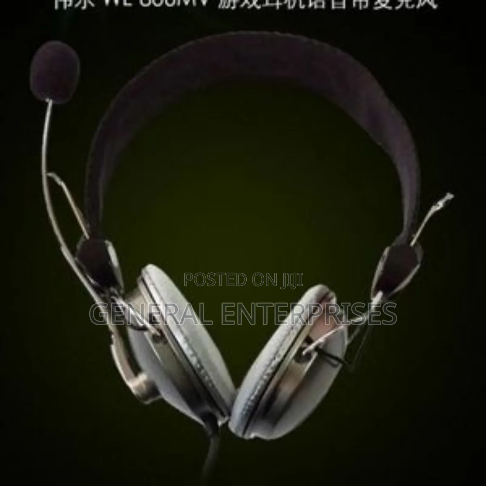 Multimedia Stereo Headphone With a Microphone.
