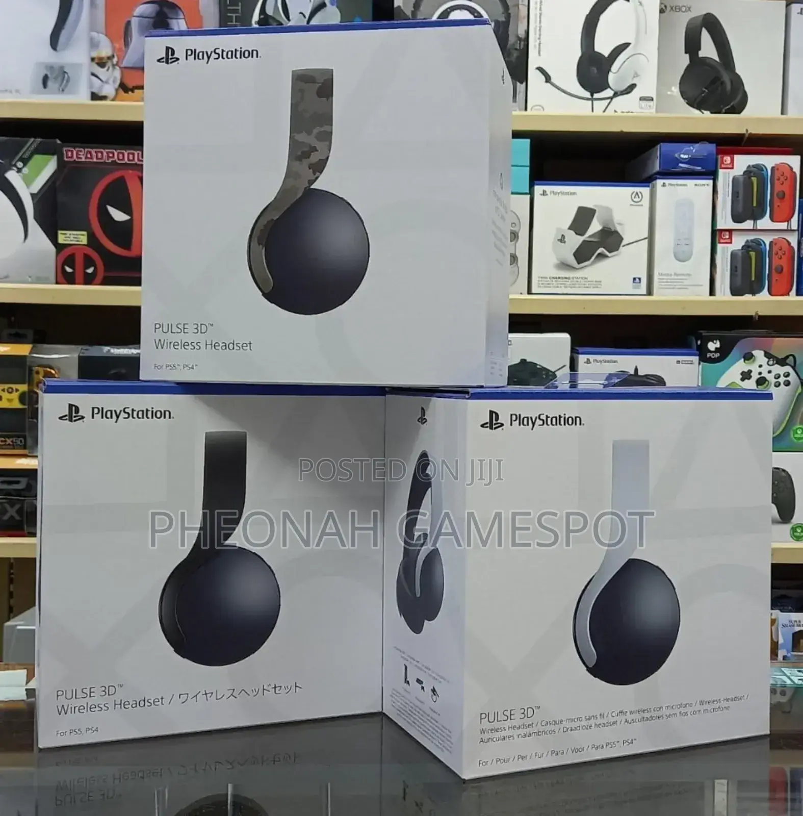 Original Sony Playstation 5 Pulse 3d Wireless Headset